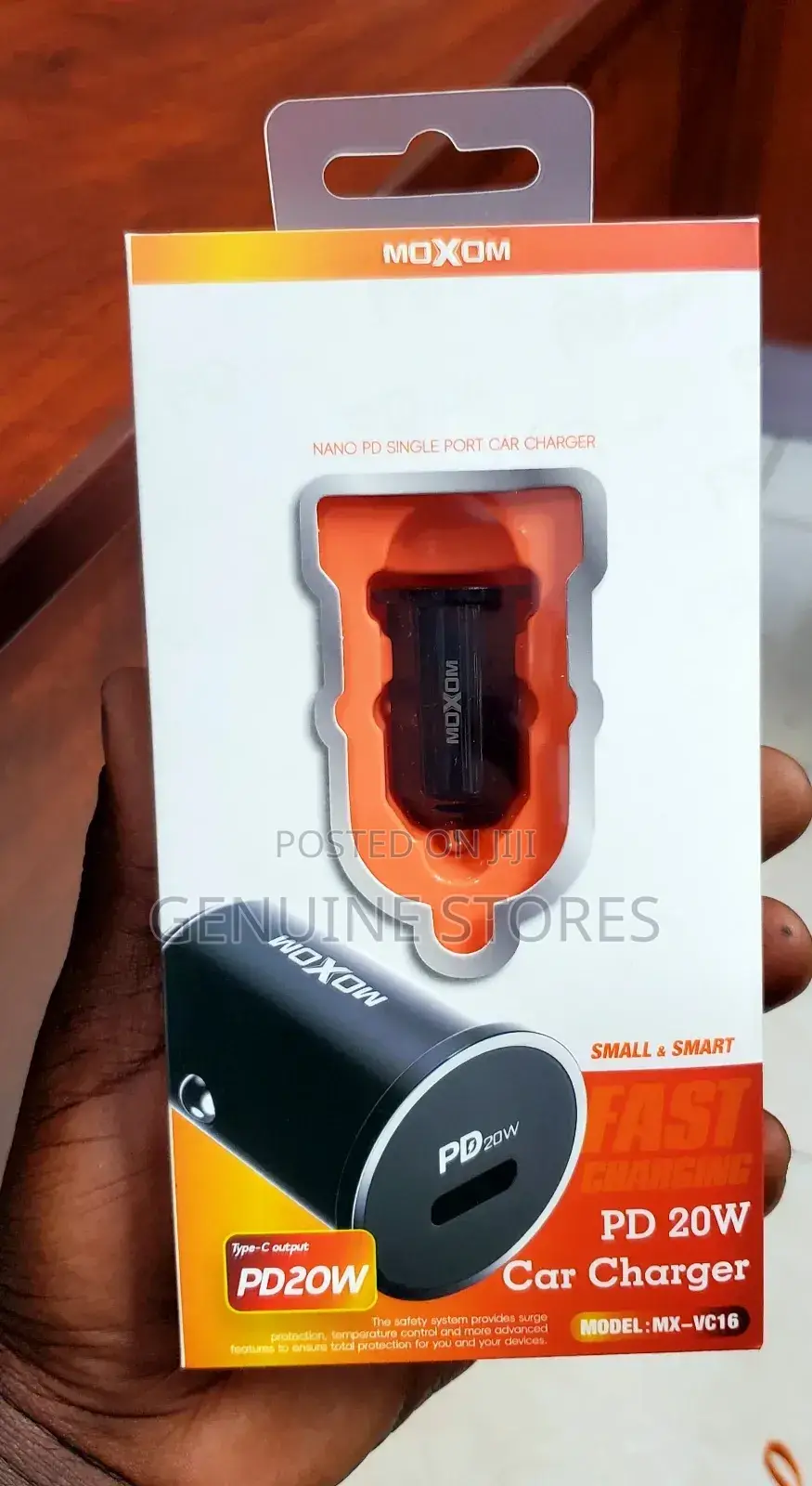 Moxom Car Charger With Type-C