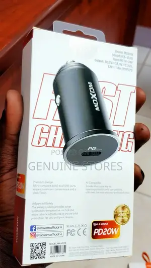 Moxom Car Charger With Type-C