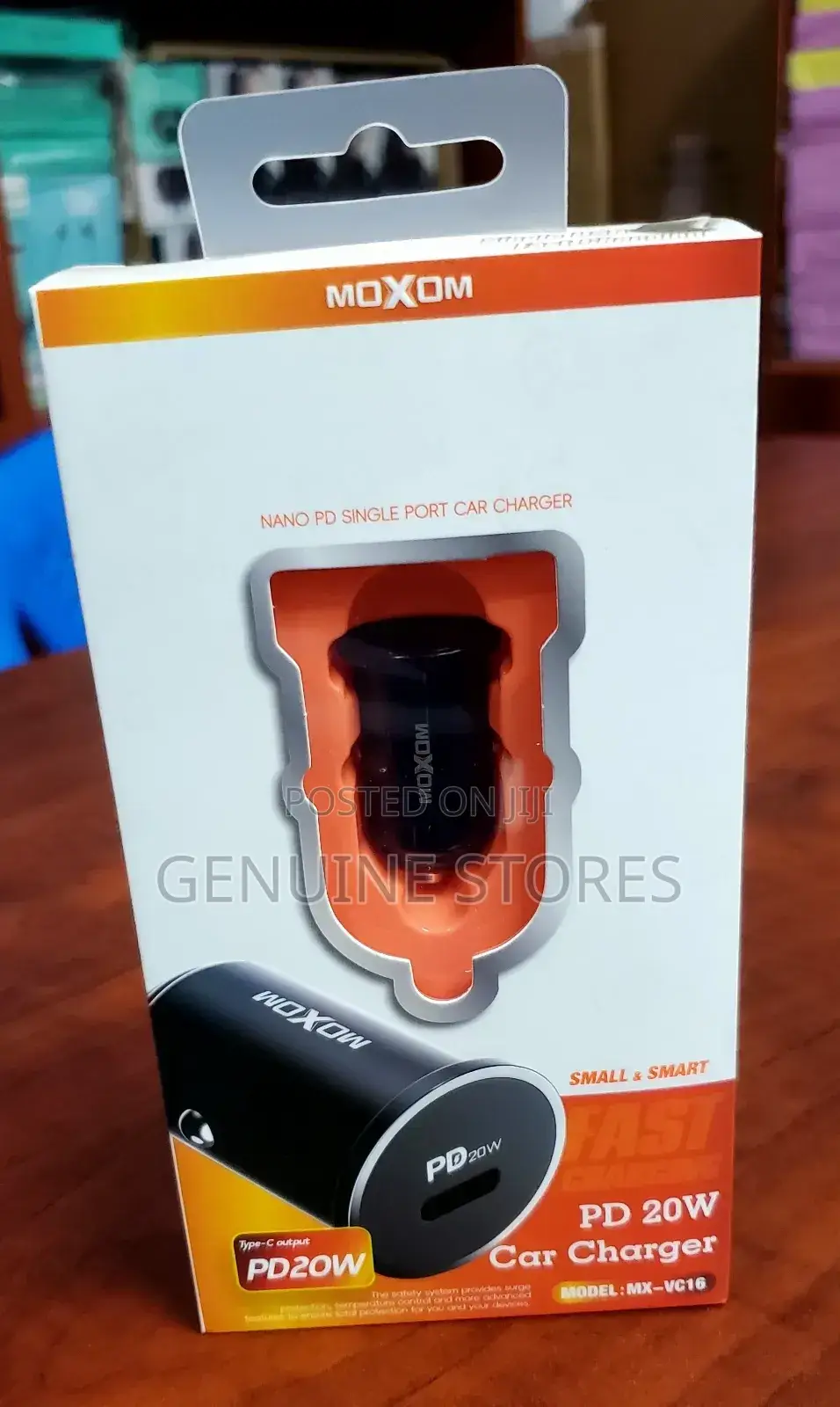 Moxom Car Charger With Type-C