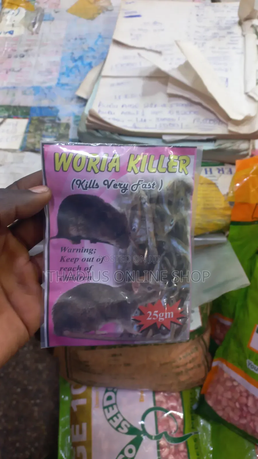 Rat Killer Leaves No Smell Just Dries