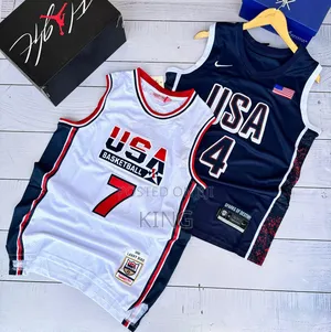 United States Men's Olympic Basketball Team Jersey. USA