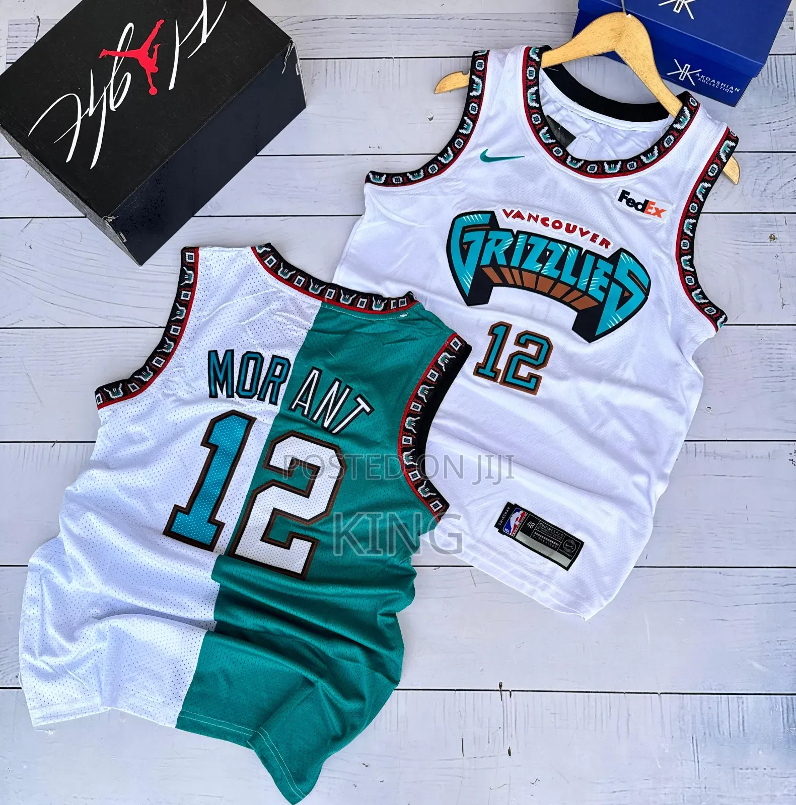 Vancouver Grizzlies Morant Jersey