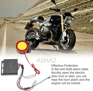 Motorcycle Alarm System 12V