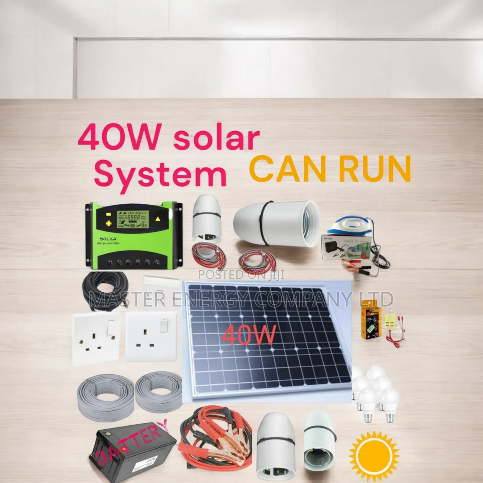 40w Solar System Full Kit German KDJDH