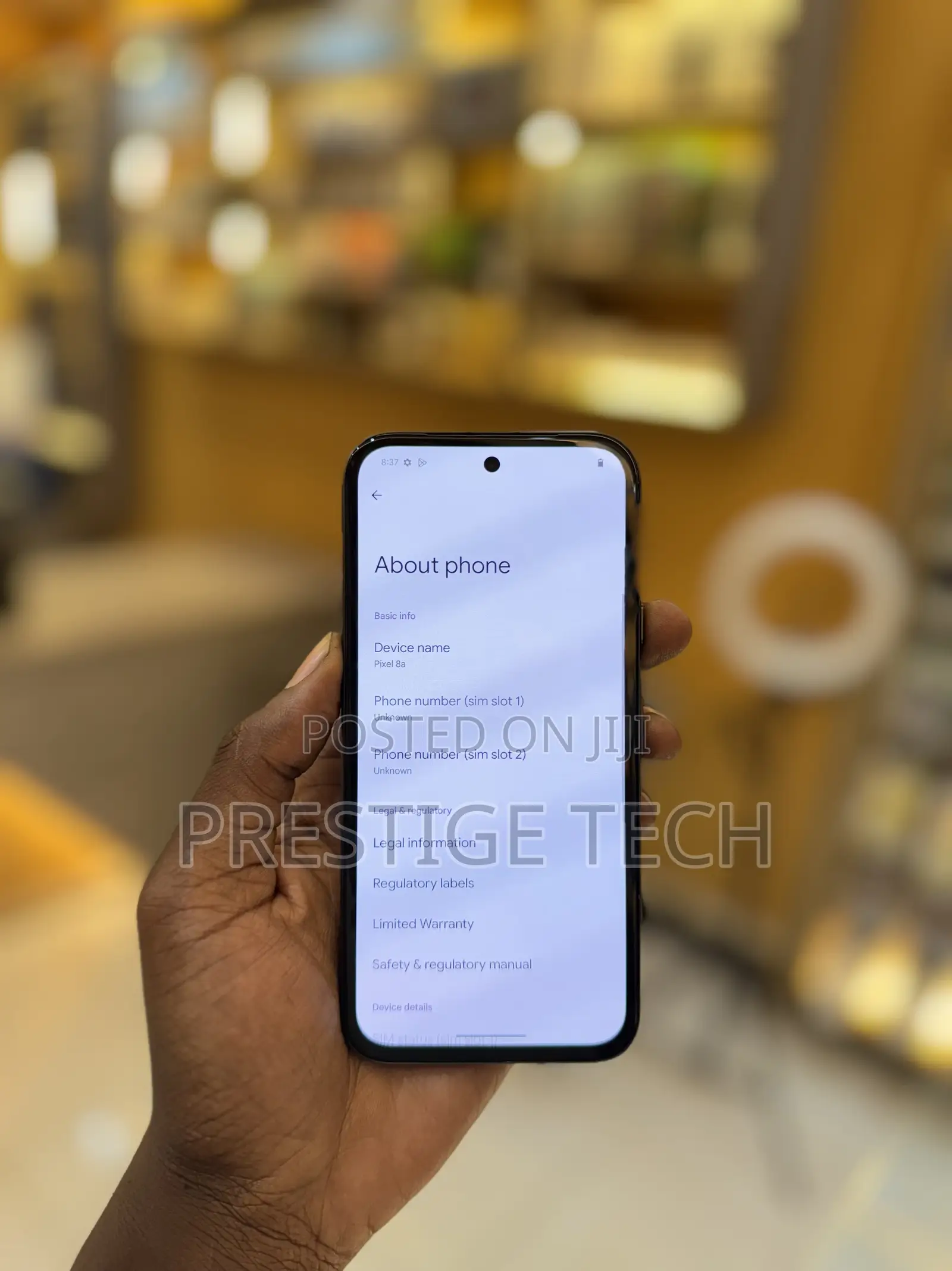 Google Pixel 8a 128 GB Black