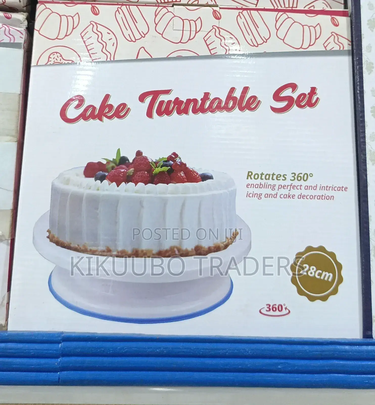 Cake Turntable Set