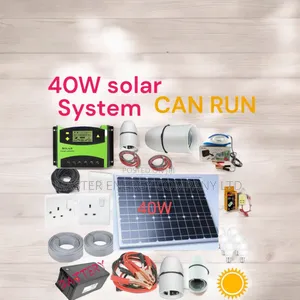 40w Solar System Full Kit German BDBDJD