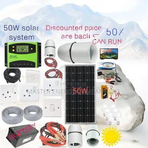 50w Solar System Full Kit Good Morning GJHNNM