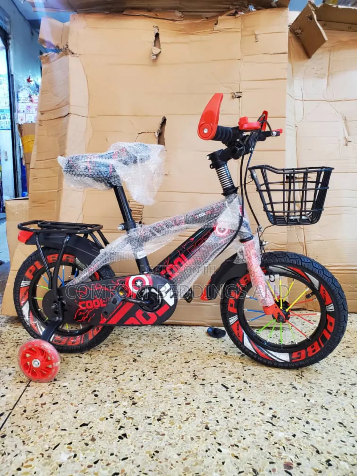 Kids Bicycle With Training Wheels