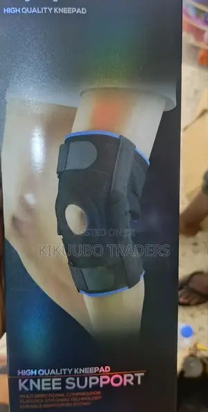 Black Brand Knee Support