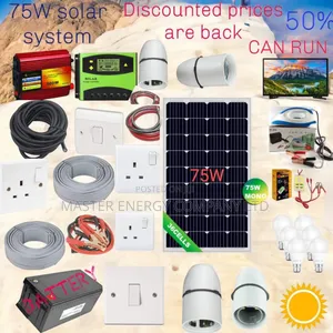 75w Solar System Full Kit German MDBDB