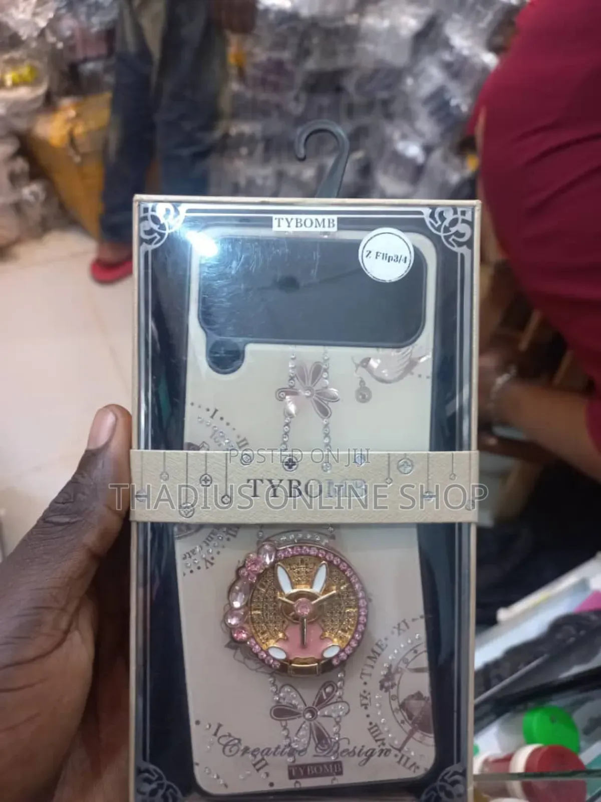 Samsung Z Flip 3/4 Cover Ladys Design