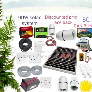 60w Solar System Full Kit German DHDBHG