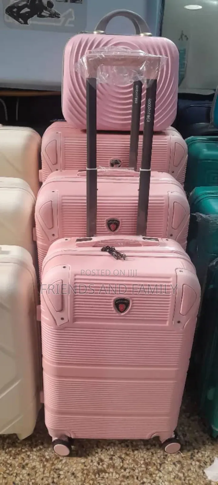 Executive Plastic Suit Case Full Set