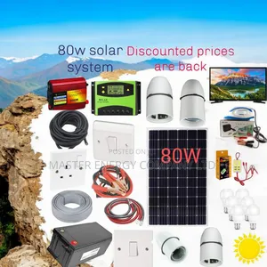 80w Solar System Full Kit German HSGSNB