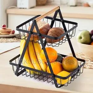 Metallic Kitchen Organizer