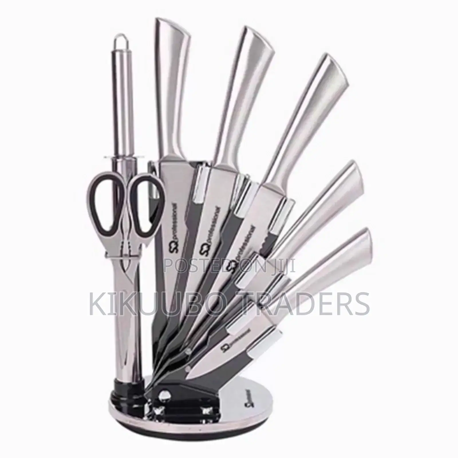 9 Pieces Kitchen Stainless Steel Knife Set