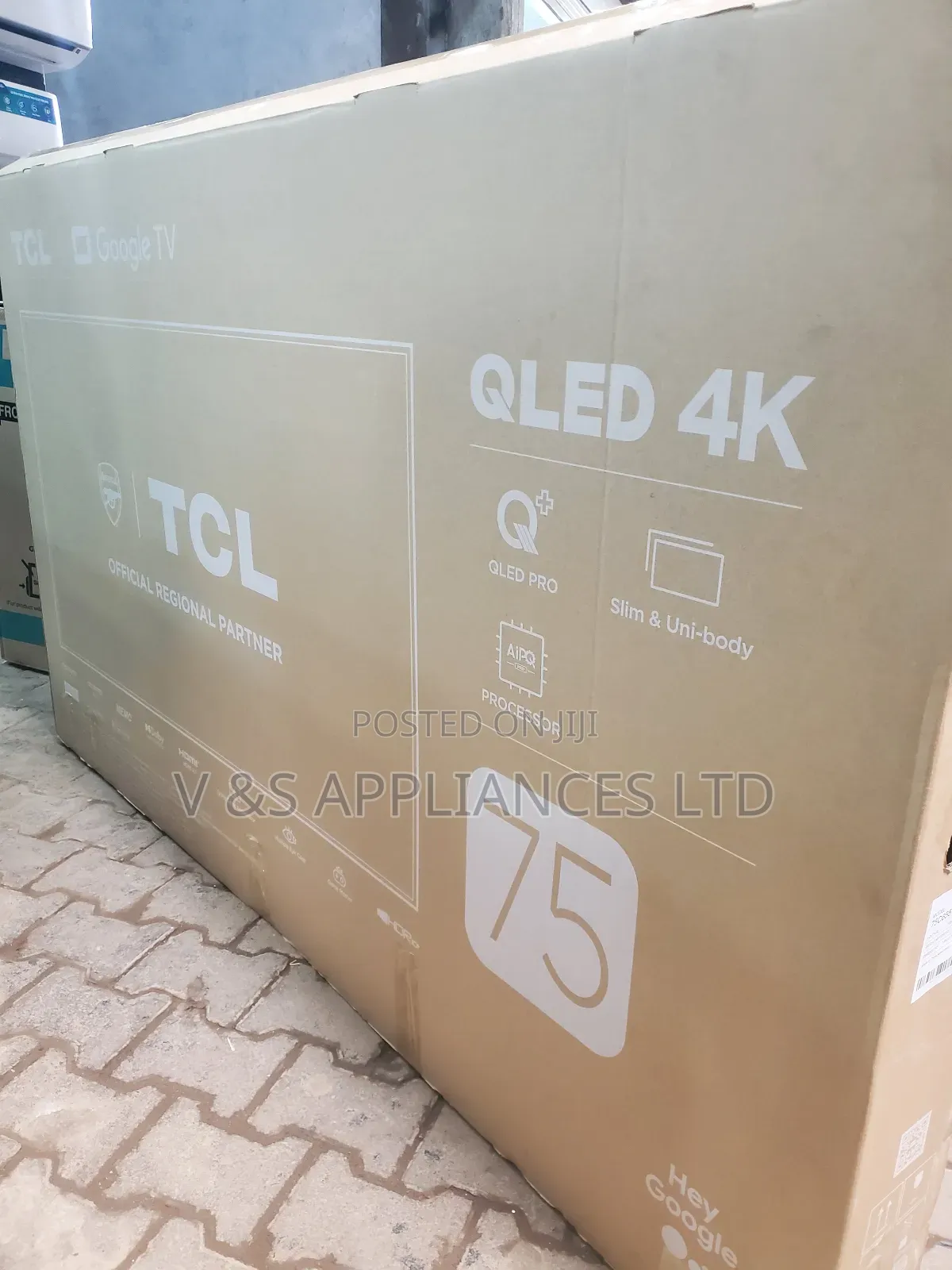 75 TCL Qled