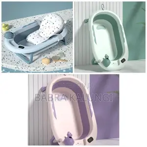 Baby Foldable Bath Basin With Thermometer