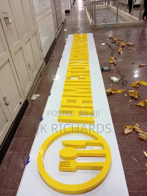 3d Large Signposts