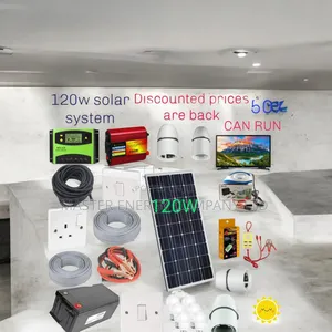 120w Solar System Full Kit German Fncyj