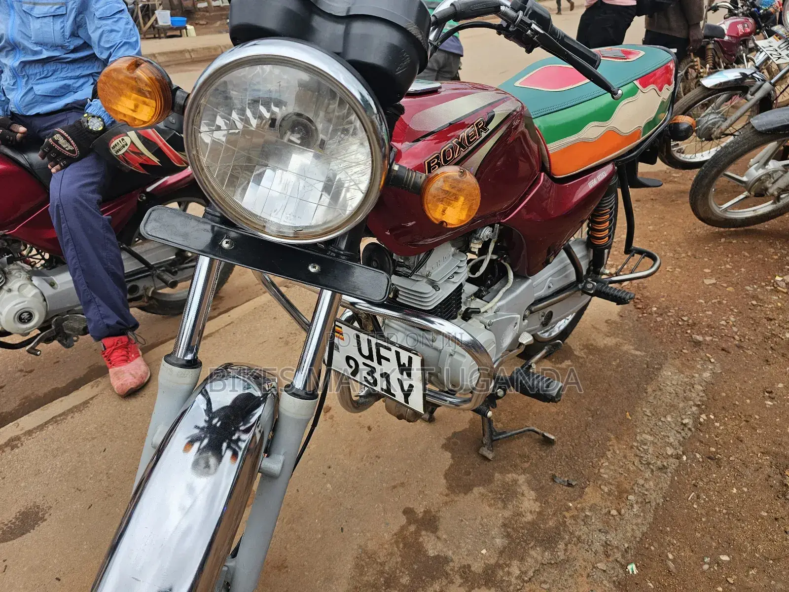 Bajaj Boxer 2024 Red