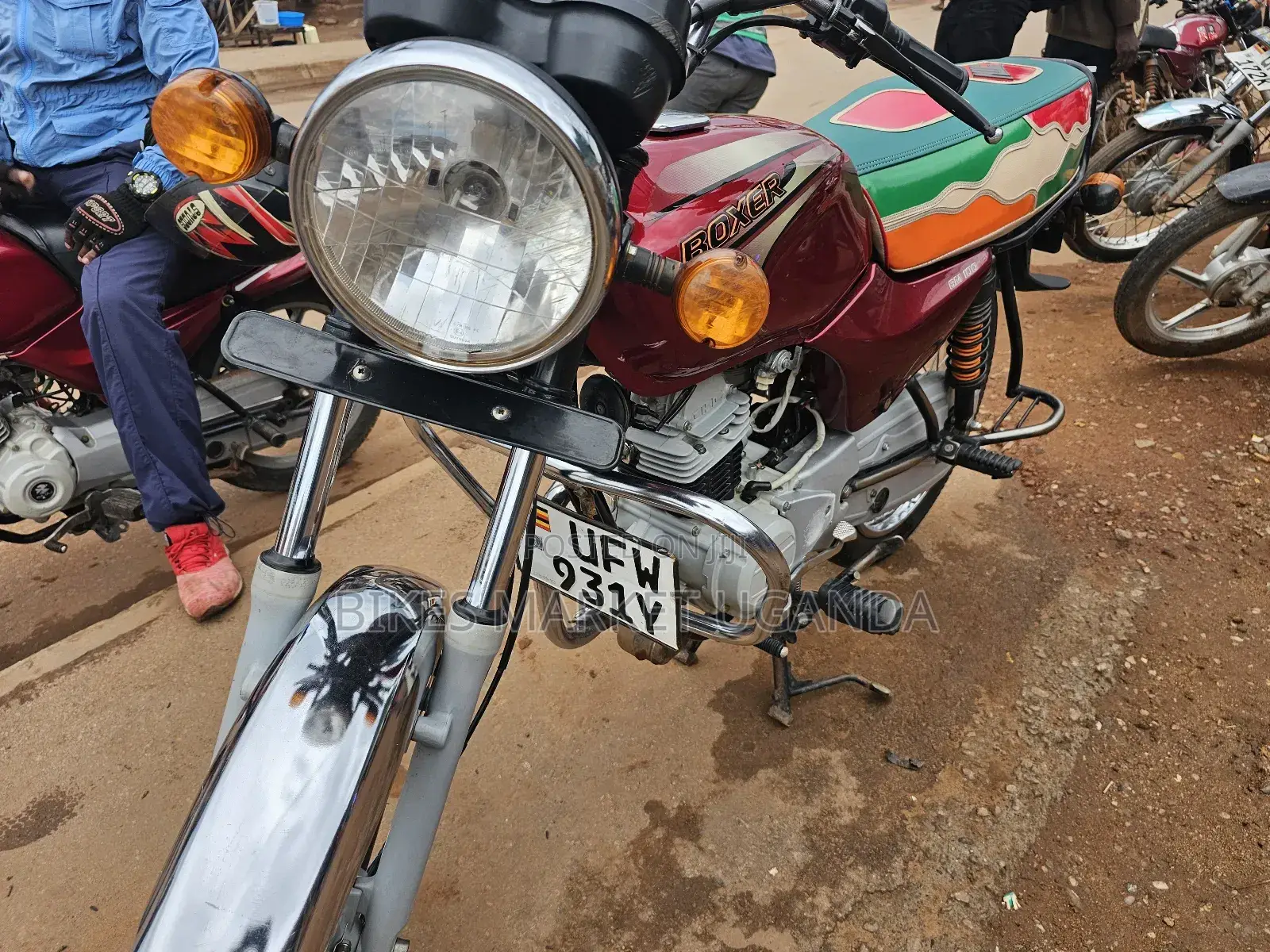 Bajaj Boxer 2024 Red