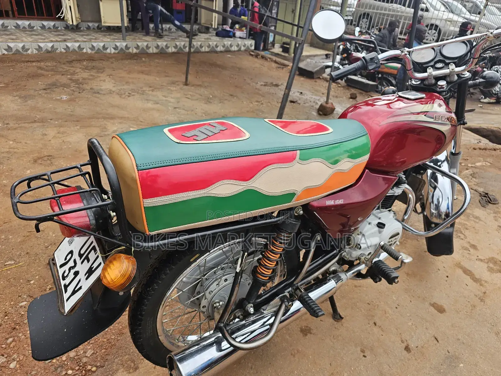 Bajaj Boxer 2024 Red