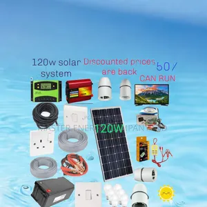 120w Solar System Full Kit German NSHDMB