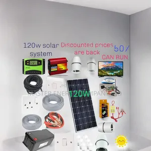 120w Solar System Full Kit German NSHDMB