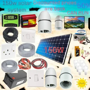 150w Solar System Full Kit German NGBJG