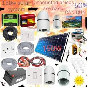 150w Solar System Full Kit German HSGHJG