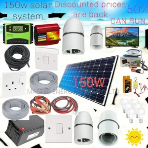 150w Solar System Full Kit German NDDGDGH