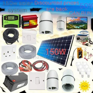 150w Solar System Full Kit German NDHDHDH