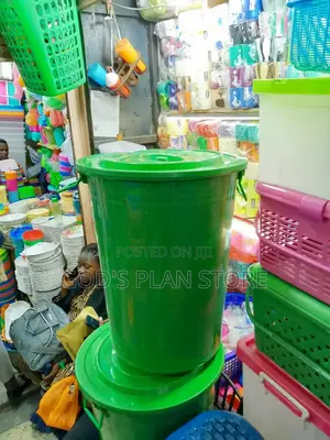 120 Litres Plastic Bucket Green