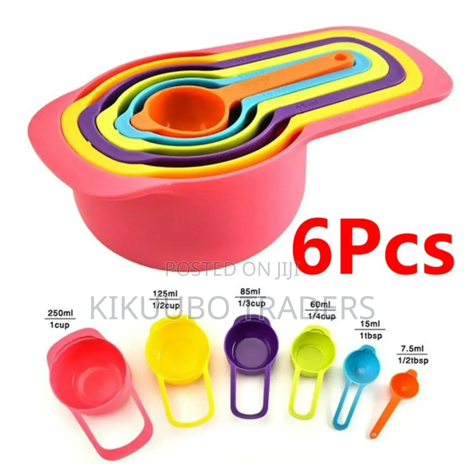 6pcs Measuring Cups / Spoon Set