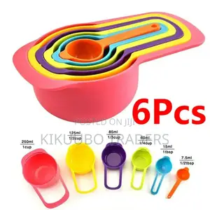 6pcs Measuring Cups / Spoon Set