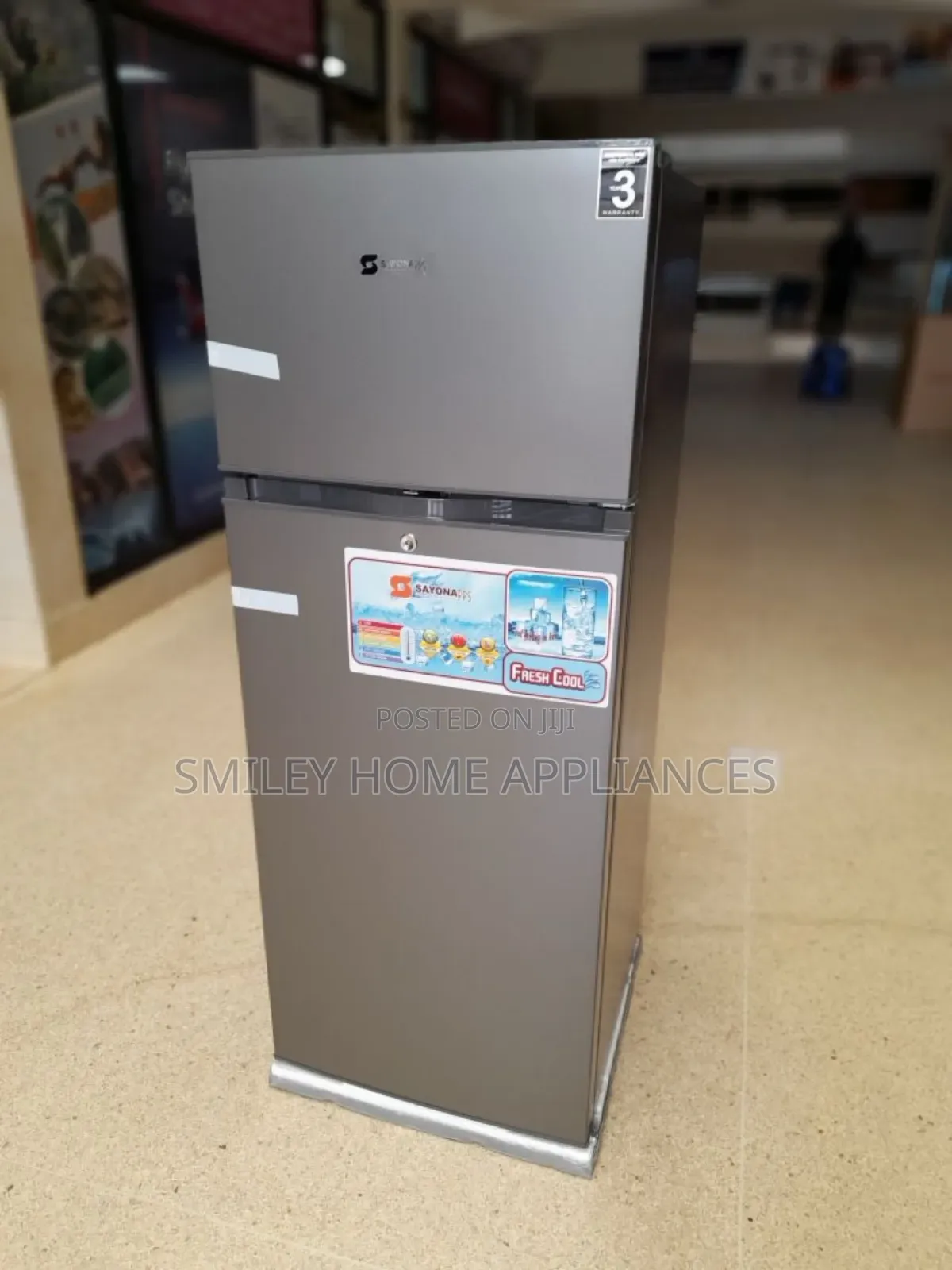 275ltrs Sayona Double Door Refrigerator