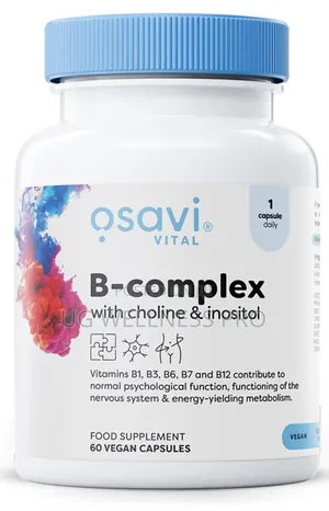 Osavi B-Complex With Choline Inositol - 60 Vegan Caps