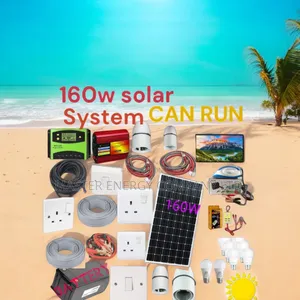 160w Solar System Full Kit German NDBBB D