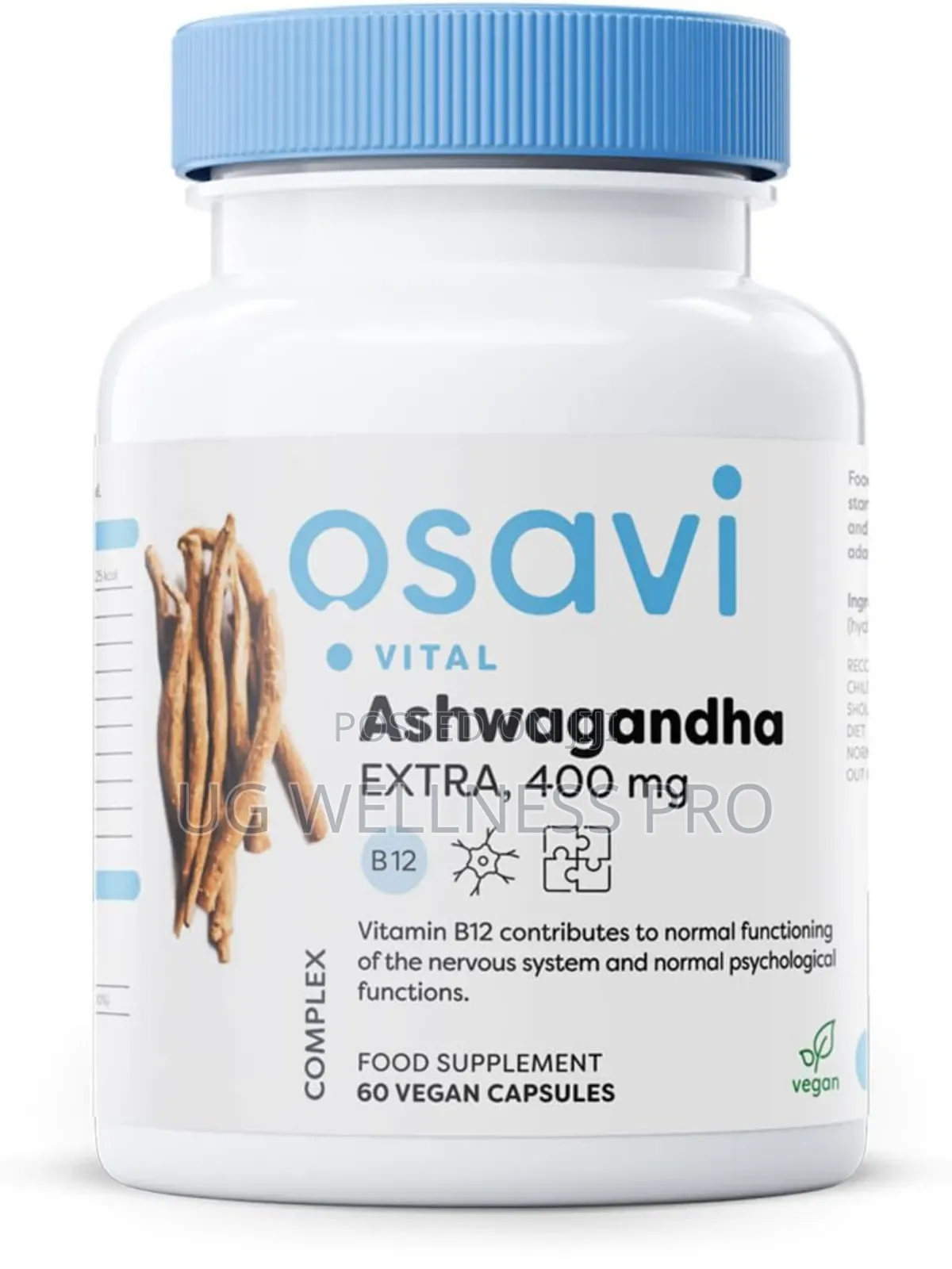 Osavi Ashwagandha Extra, 400mg - 60 Vegan Caps