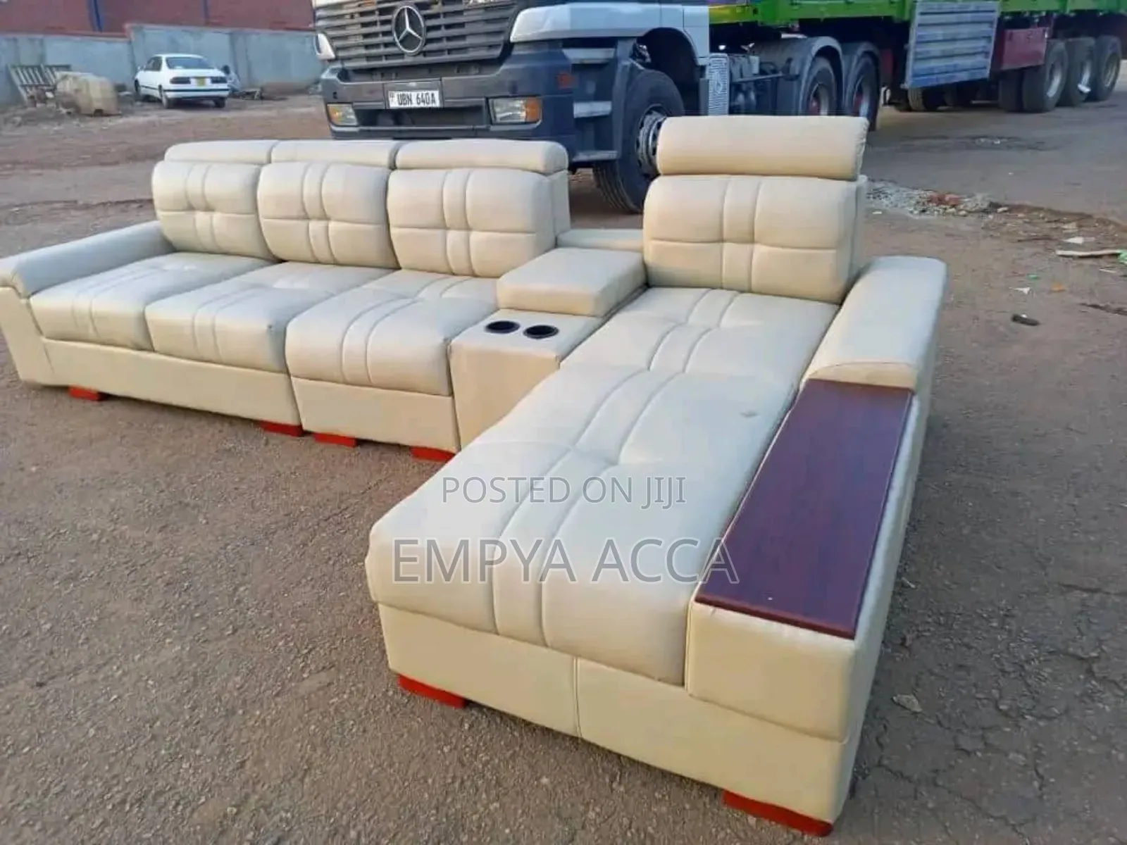 Sofa Set Cream