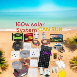 160w Solar System Full Kit German Nd BVN