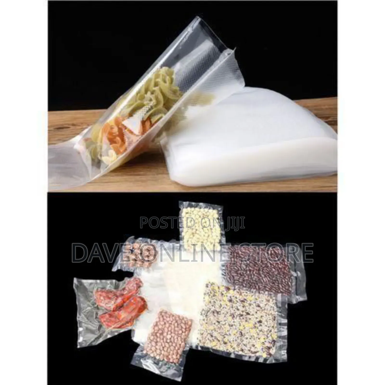 25cm By 30cm Vacuum Food Sealer Bags Roll 100pcs In Pack