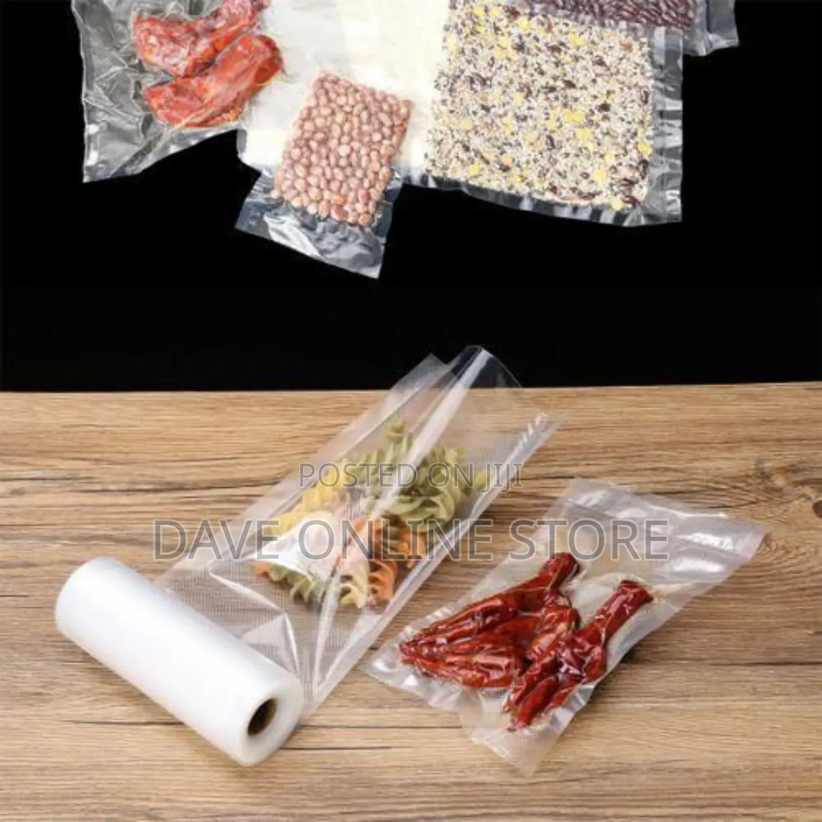 25cm By 30cm Vacuum Food Sealer Bags Roll 100pcs In Pack