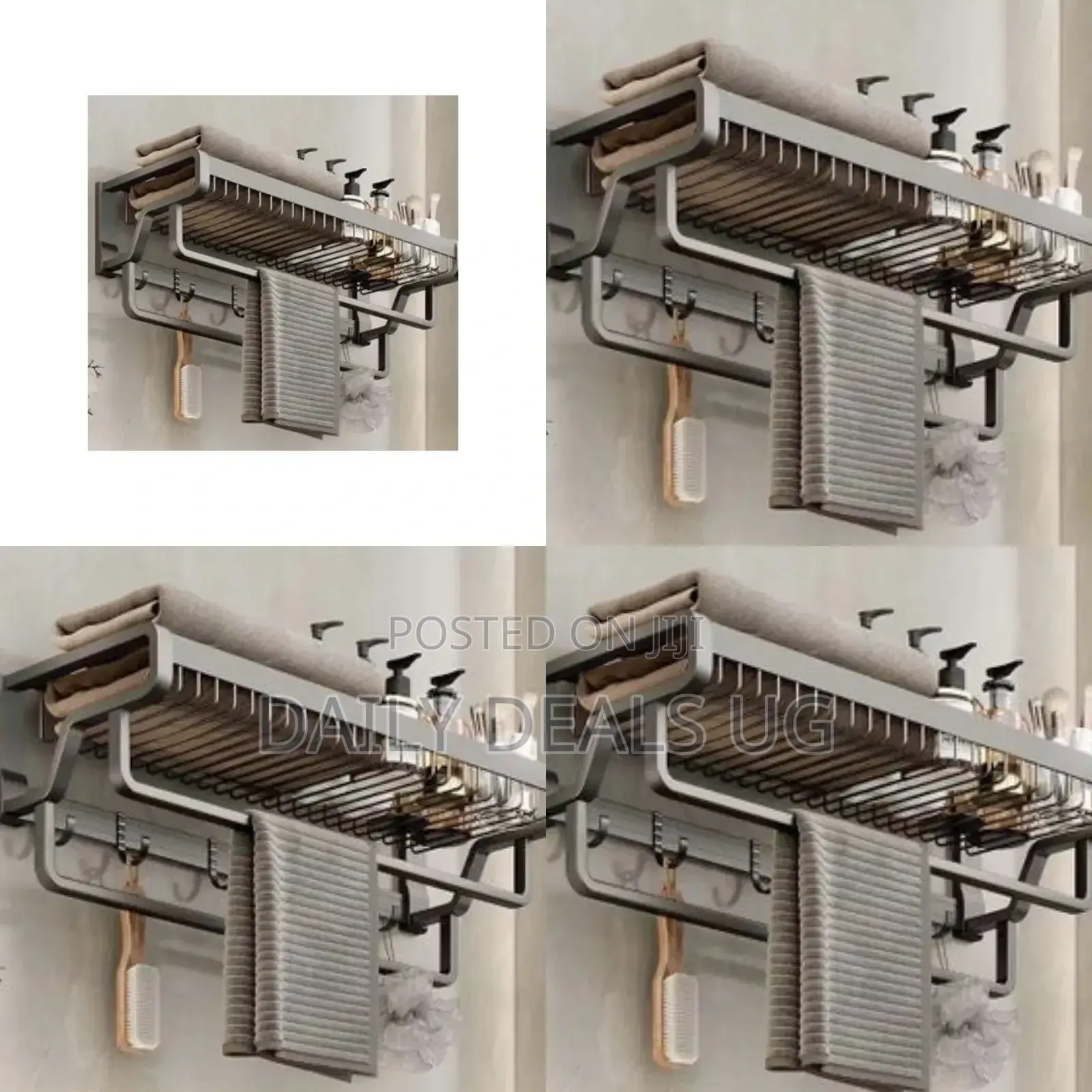 Mounted Metal Shelf Rack