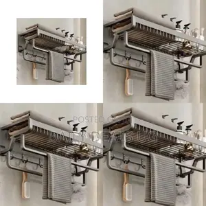 Mounted Metal Shelf Rack