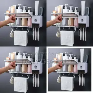 Mounted Toothbrush Holder