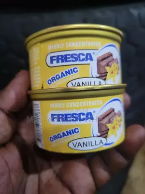 The Airfreshine or Car Perfume Vanilla.