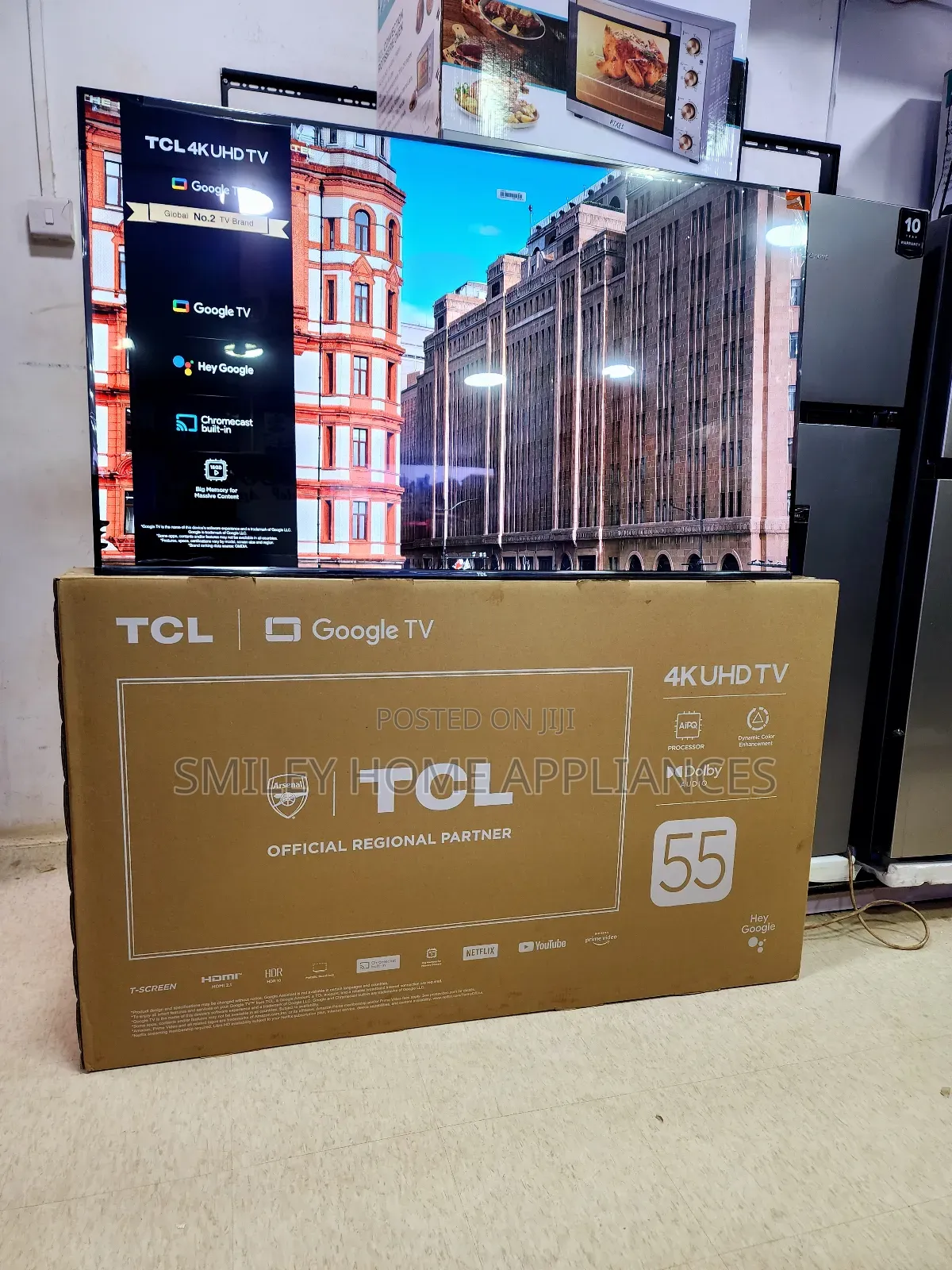 TCL UHD4K 55inches Google Smart Tv